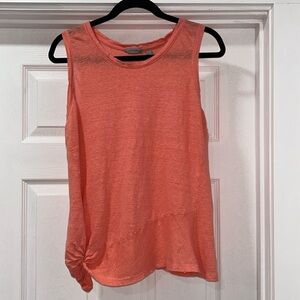 Athleta Sleeveless Linen Top